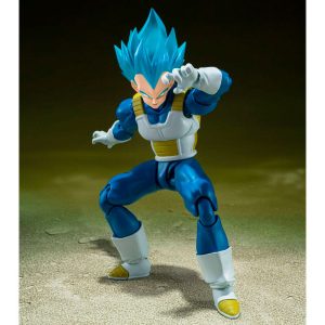 Figura S.H. Figuarts Super Saiyan God Super Saiyan Vegeta Unwavering Saiyan Pride Dragon Ball Super 14cm Ref 0019