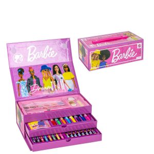 Maletin papeleria coloreable Barbie Ref 0570