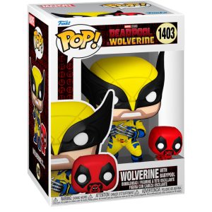 Figura POP Marvel Deadpool & Wolverine - Wolverine with Babypool ref0196