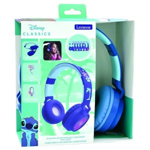 Auriculares inalambricos luminosos Bluetooth Stitch Disney Ref0344