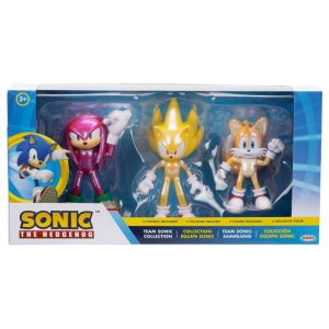 Blister 3 figura Ultimate Team Up Sonic the Hedgehog 10cm Tamaño: 10cm.ref0422