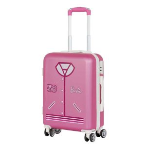 Maleta trolley ABS Varsity Barbie 4r 55cm Ref 0576