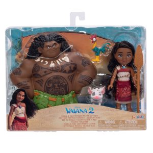 Blister Muñeca Vaiana & Maui Vaiana Moana 2 Disney 15cm REF0355