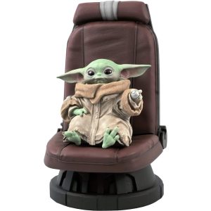 Estatua Yoda The Child in Chair The Mandalorian Star Wars 30cm Tamaño: 30cm. Premier Collection. Poliresina. Edición limitada a 3000 unidades numeradas manualmente. Incluye certificado de autenticidad. ref0326