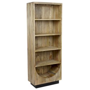 ESTANTERIA MANGO 70X35X184 NATURAL MB-206199 Disponible ref13095