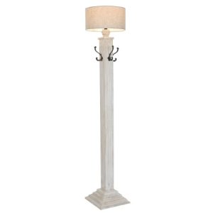 LAMPARA PIE MANGO METAL 42X42X200 PERCHERO DECAPE LA-215753 Disponible Ref 13536
