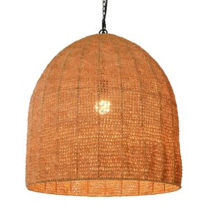 LAMPARA TECHO FIBRA 56X56X68,5 NATURAL NATURAL LA-217685 Disponible Ref 13494