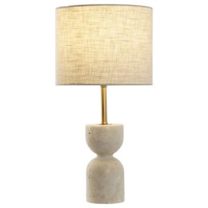 LAMPARA SOBREMESA MARMOL 25X25X50 LA-217790 Disponible ref13553