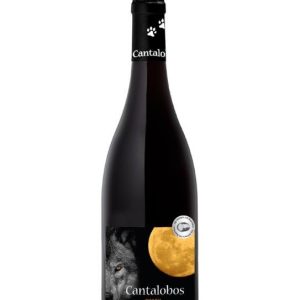 Vino Canta lobos Color cereza picota, muy oscuro, capa alta. Reflejos granates y púrpuras. Ref3053